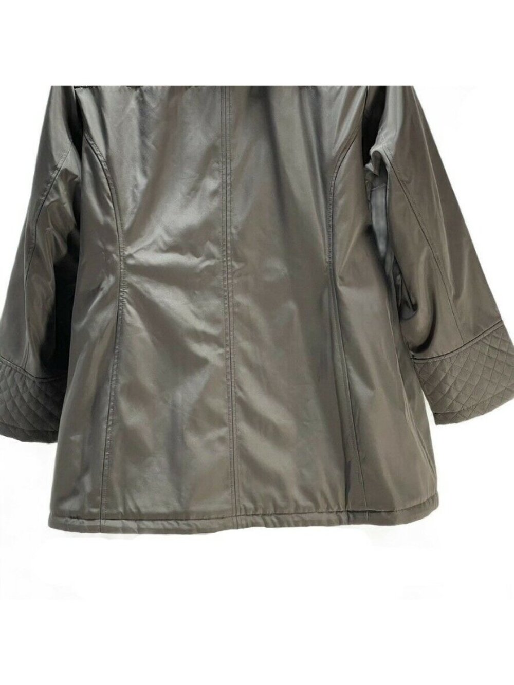 Avenue Womens Size 22/24 Quilted Hooded Womens Jacket Coat - Picture 5 of 9